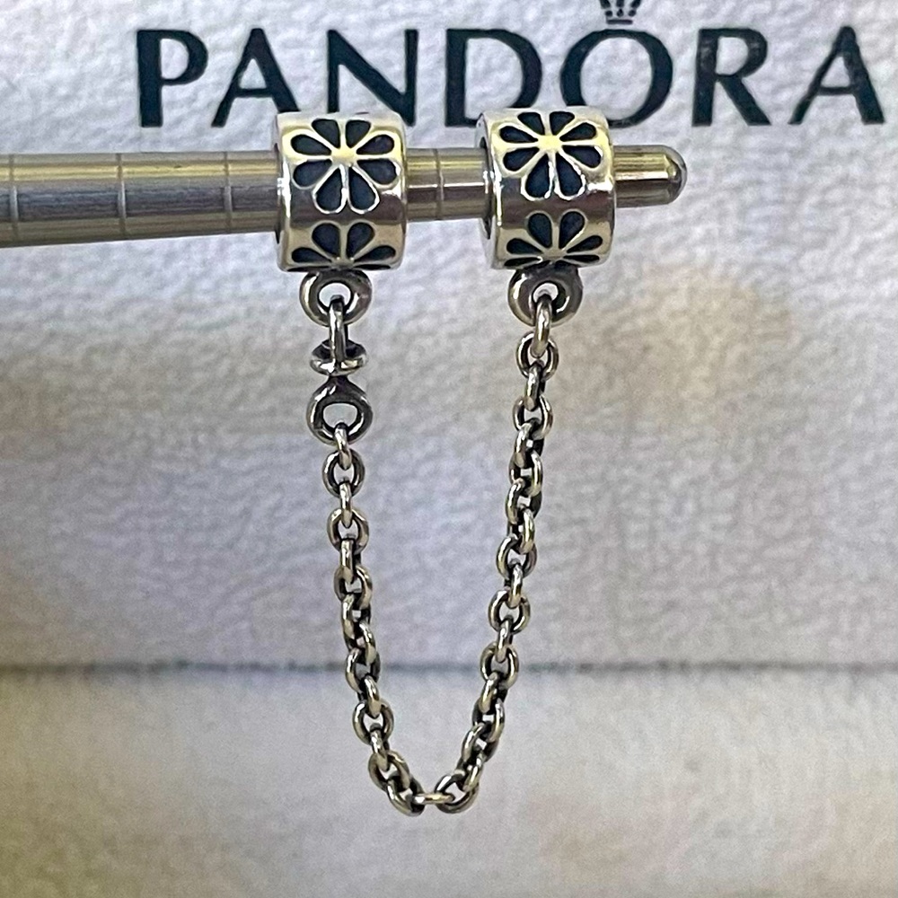 Pandora Sterling Silver 925 Safety Chain